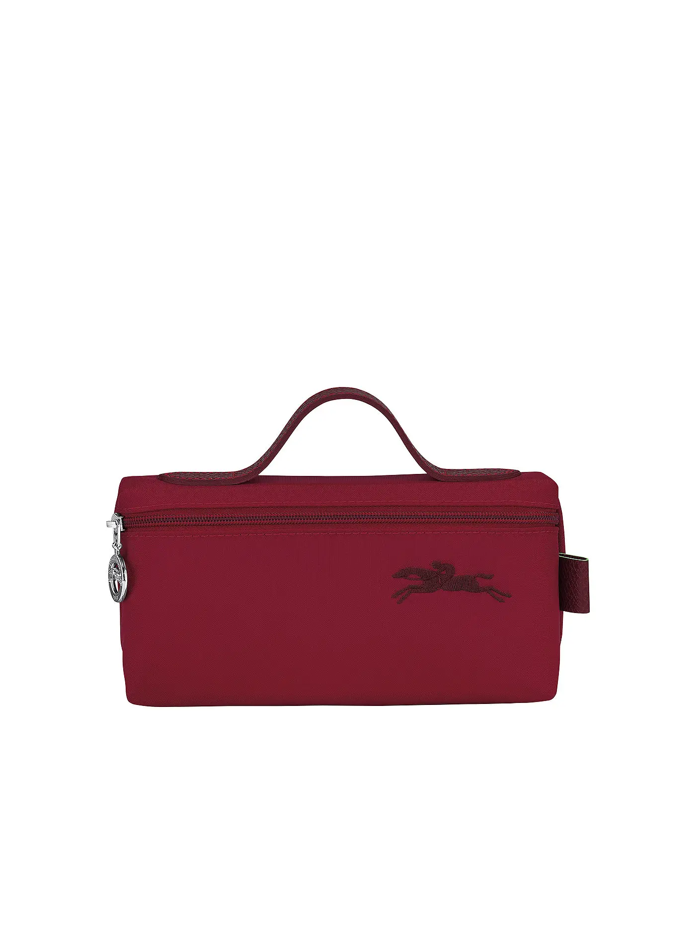 LONGCHAMP | Le Pliage Green Pochette mit Henkel, Black | rot